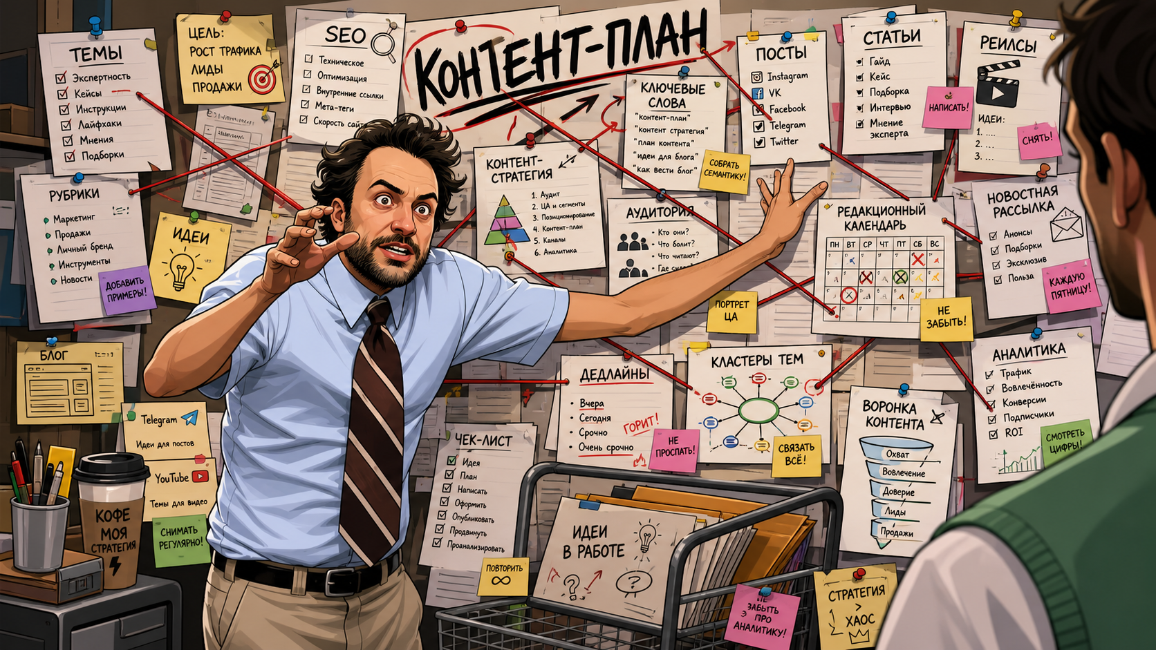 Как составить контент-план с помощью ИИ: рубрики, темы, публикации