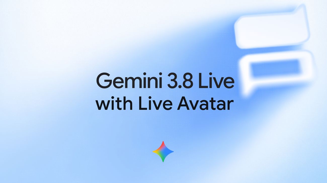 Google DeepMind представил Gemini 3.8 Live с функцией Live Avatar
