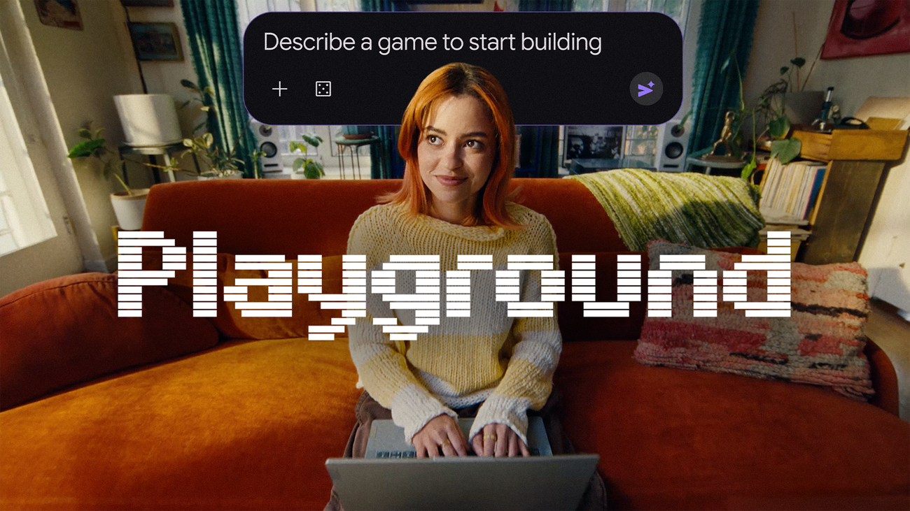 Google Playground: создание пользовательских игр по текстовым промптам
