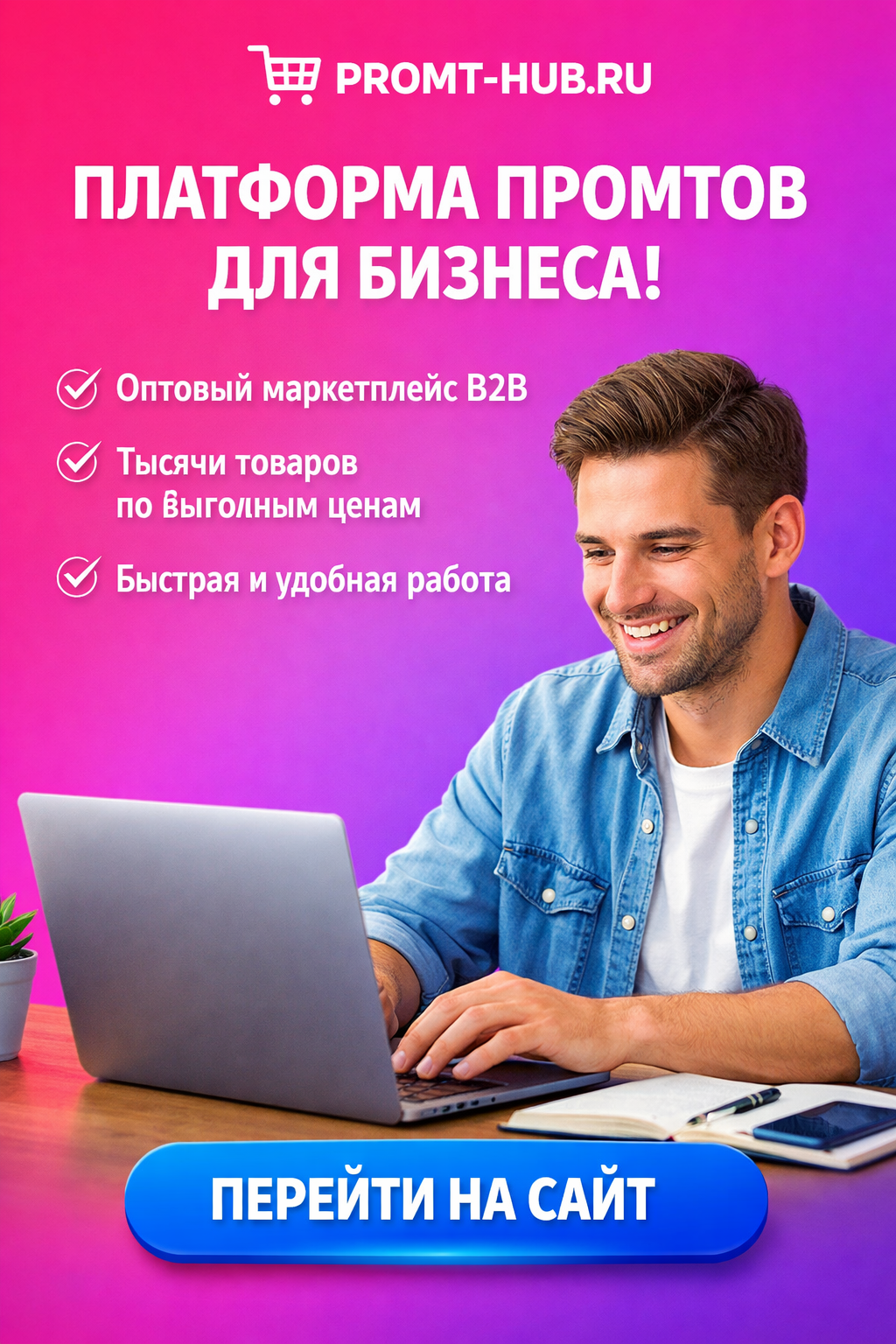 Генерация картинки для рекламного объявления