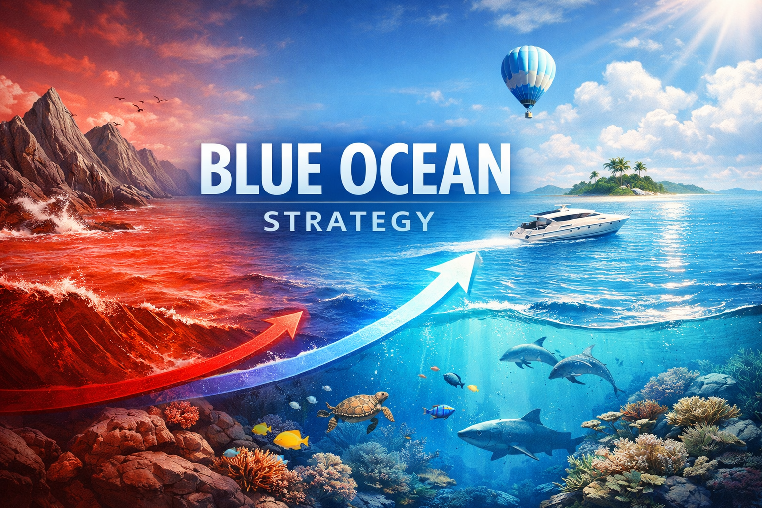 Разбор вашего продукта или услуги по стратегии голубого океана