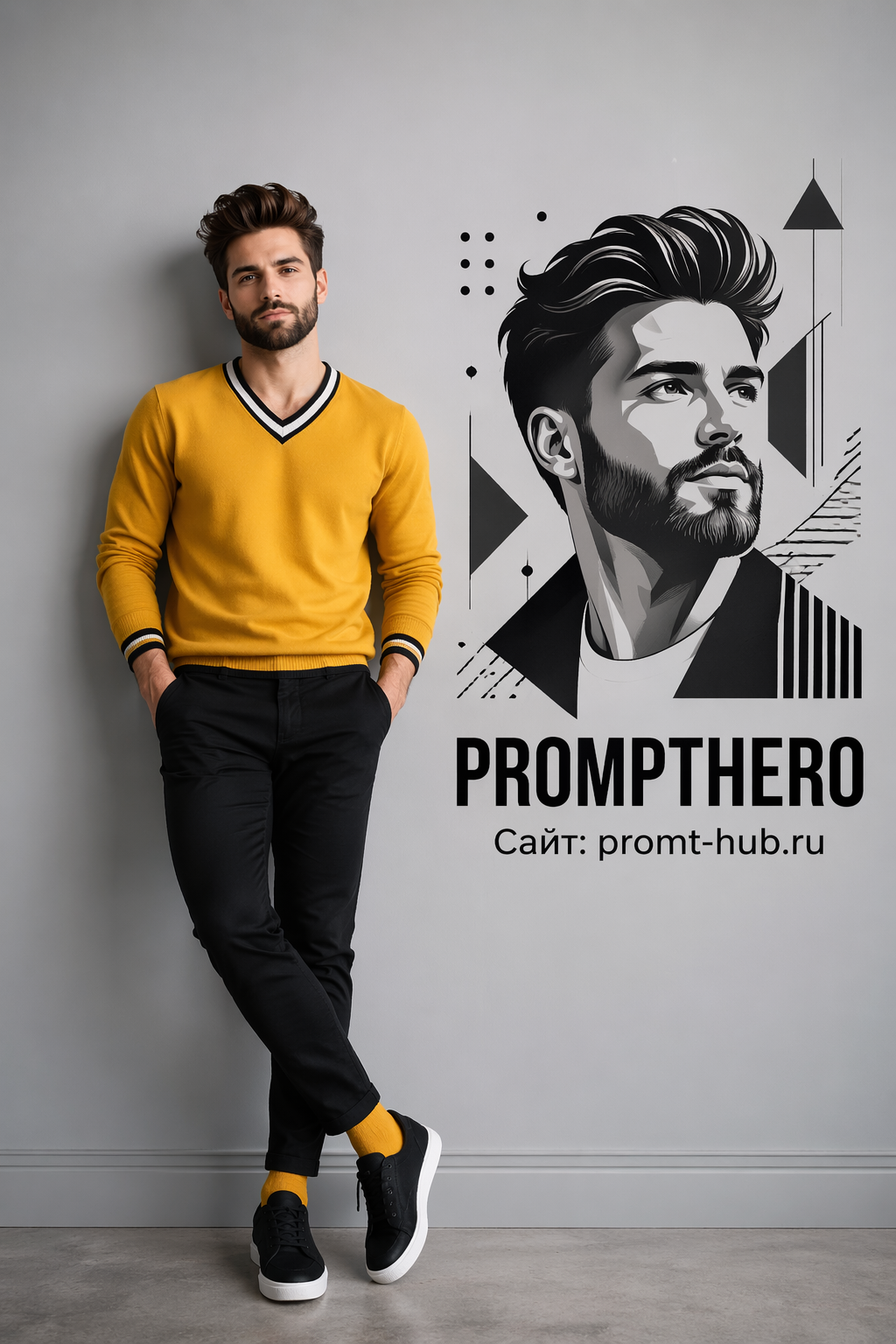 Ультрареалистичный 8K портрет в полный рост