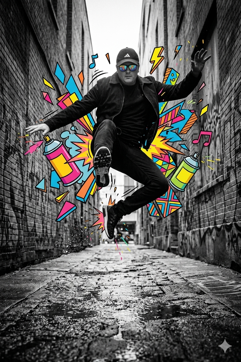 Монохромные мультяшные наполнения для вашего фото.