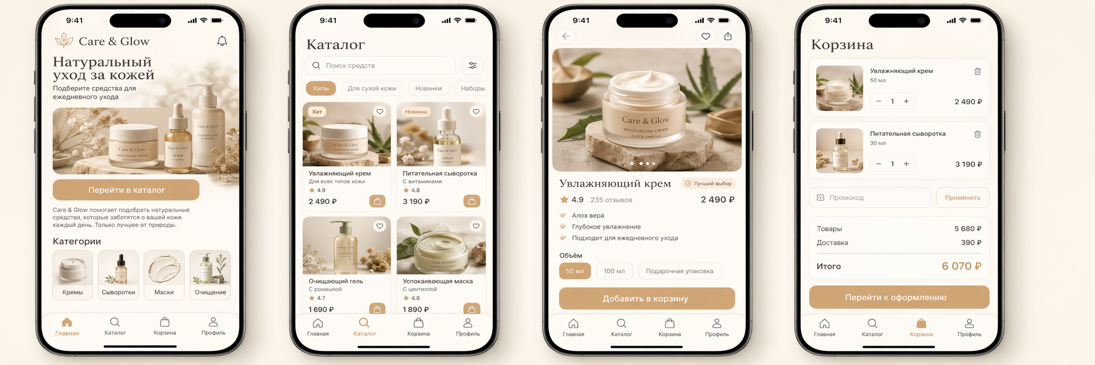 Генерация экранов мобильного приложения