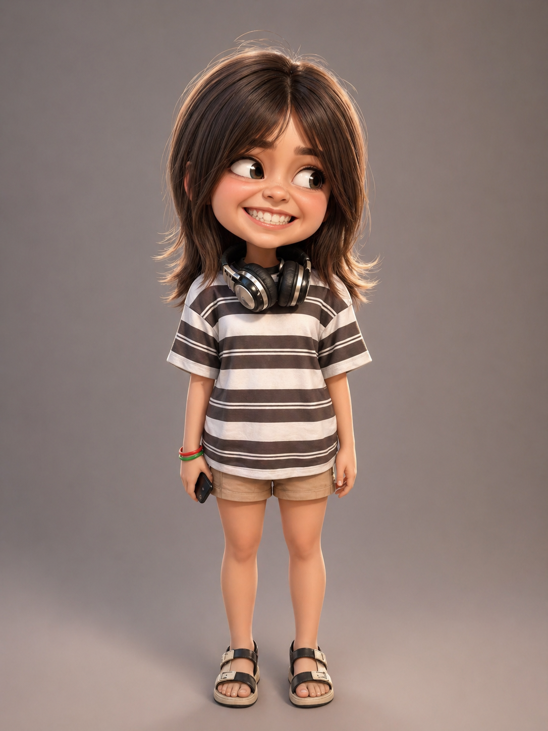 Создание chibi-персонажа по фото в виде стилизованного 3D-рендера